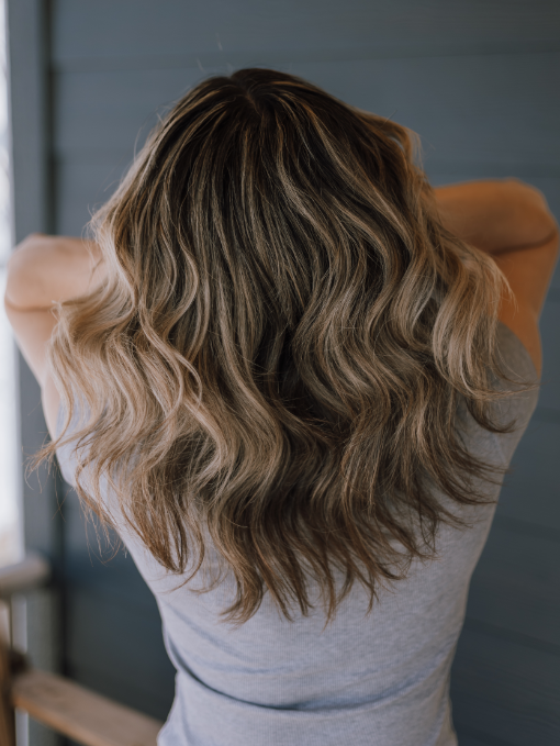 hair highlights - hair colouring