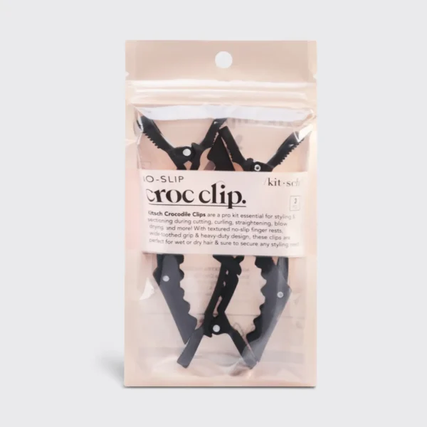 No Slip Crocodile Clip 3pc – Black - Image 4