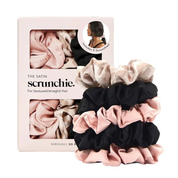 Satin Sleep Scrunchie 5pk